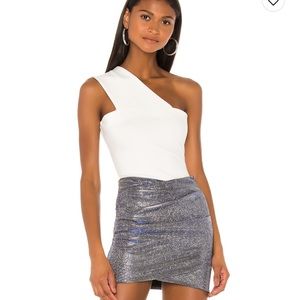 White NBD bodysuit— never worn